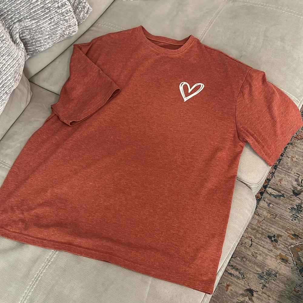 SHEIN, Medium, oversized rusty tee